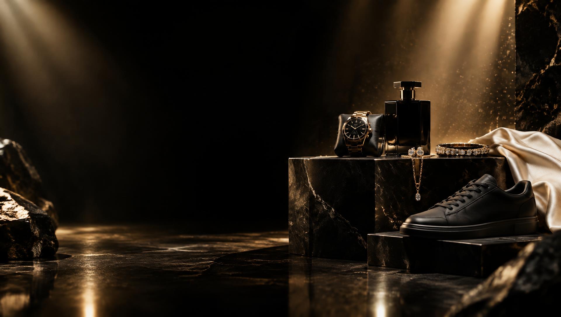 Luxury fragrance, watch, jewelry and fashion collection